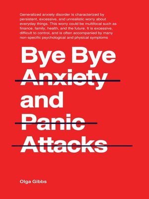 cover image of Bye Bye Anxiety and Panic Attacks
